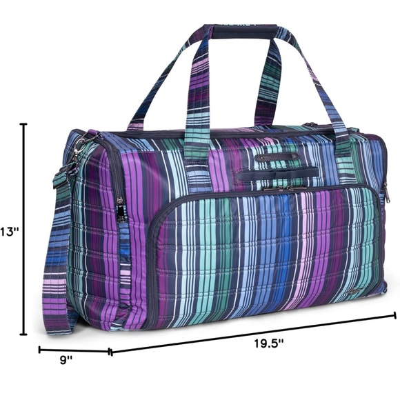 Lug Striped Travel Bag - Lug Trolley Duffel, Love St Multi - Picture 4 of 4